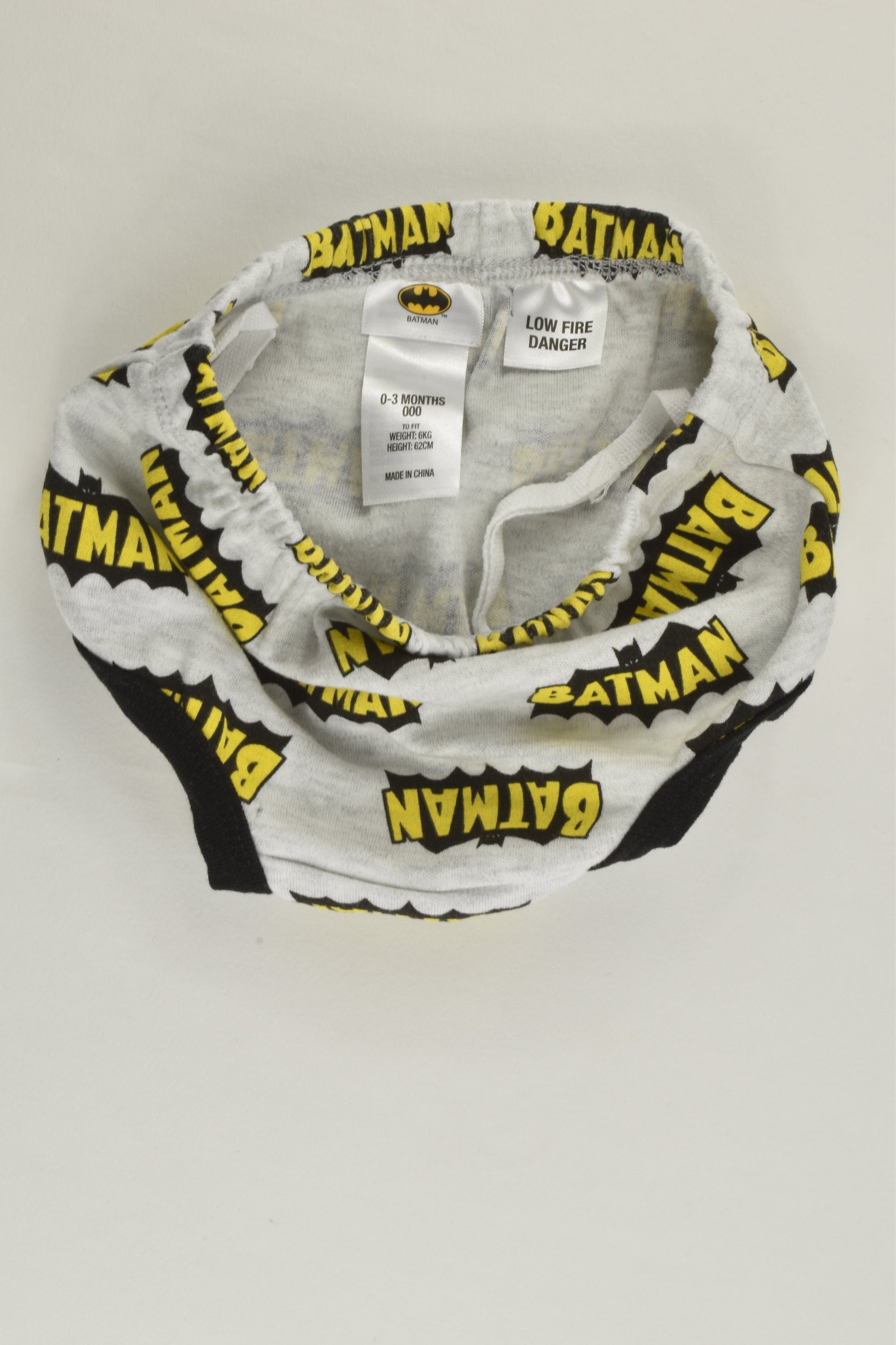 Batman Size 000 (0-3 months, 62 cm) Nappy Cover