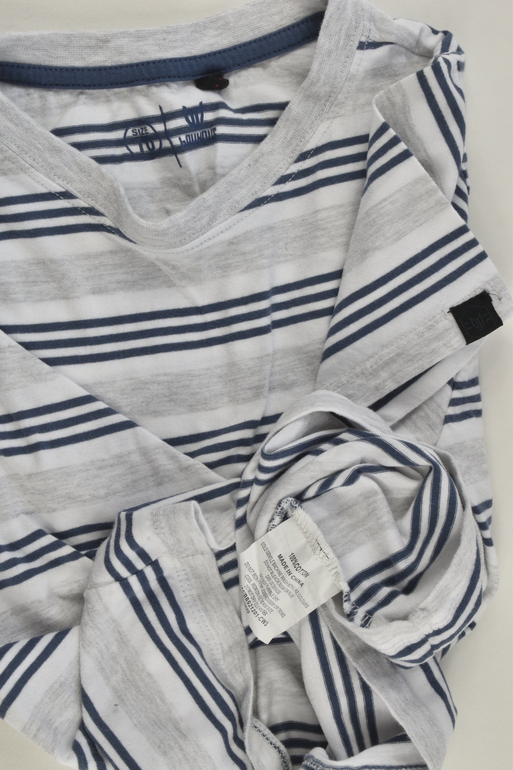 Bauhaus Size 10 Striped T-shirt