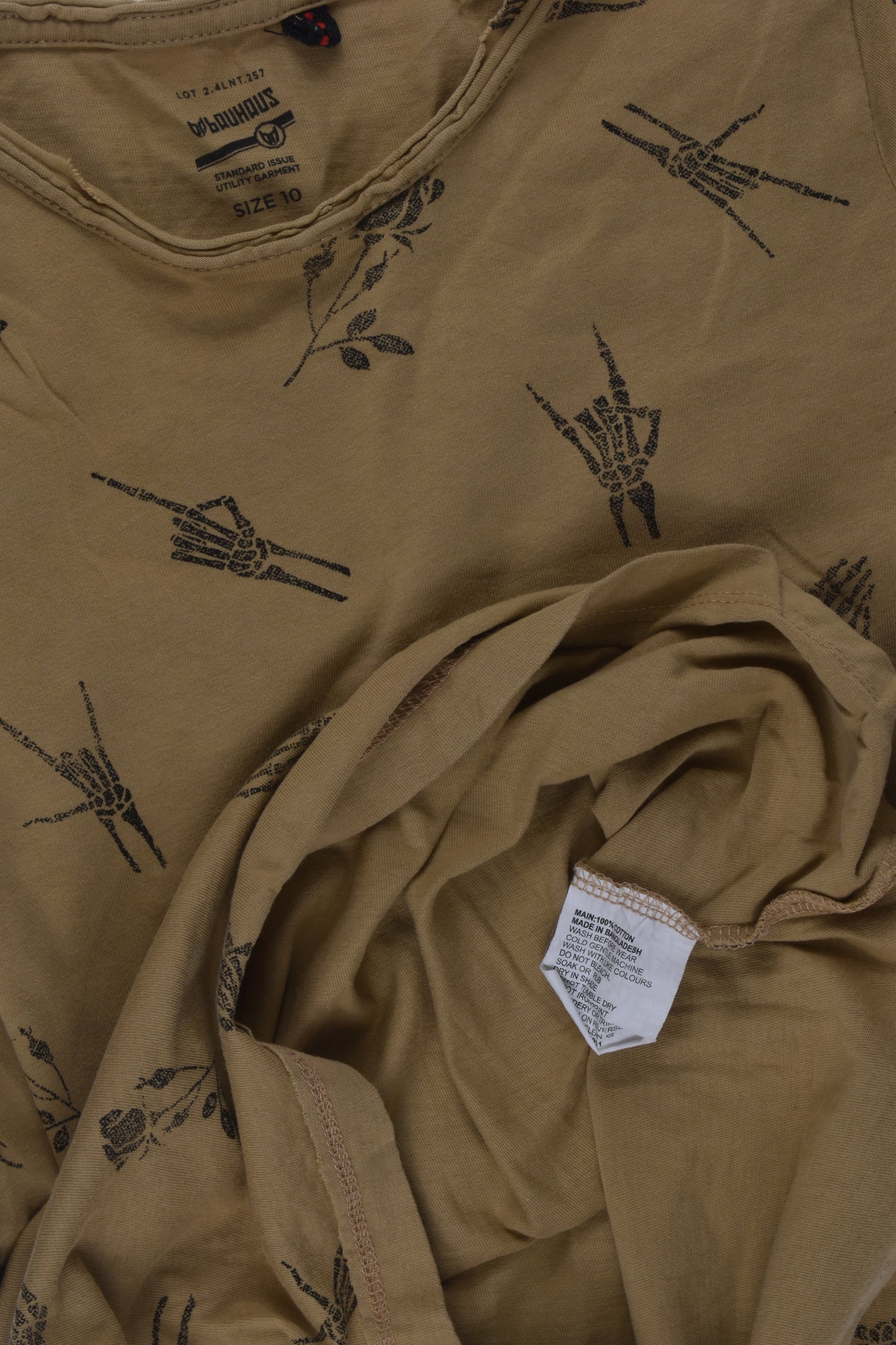 Bauhaus Size 10 T-shirt