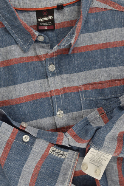 Bauhaus Size 12 Linen/Cotton Shirt