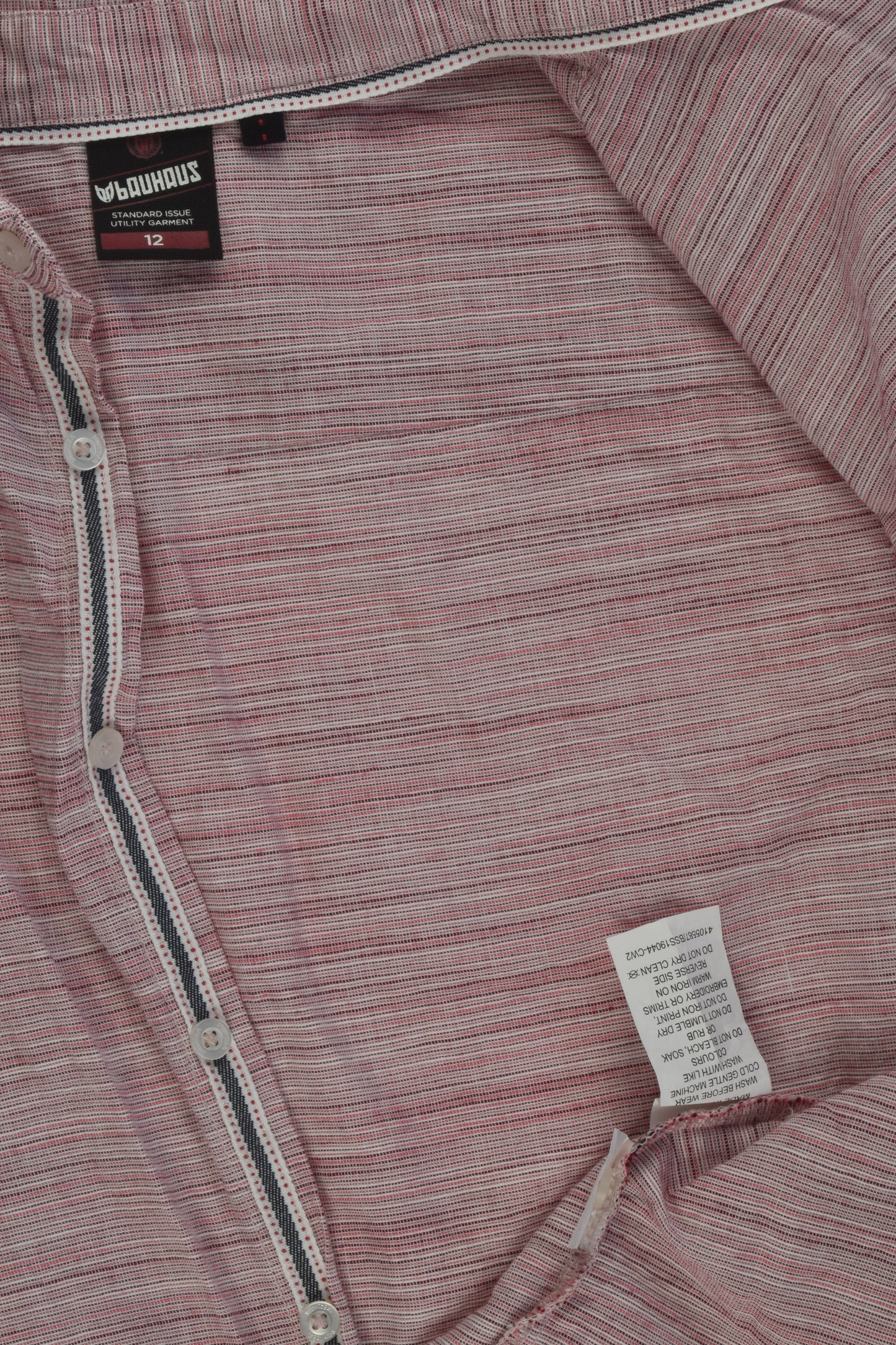 Bauhaus Size 12 Shirt