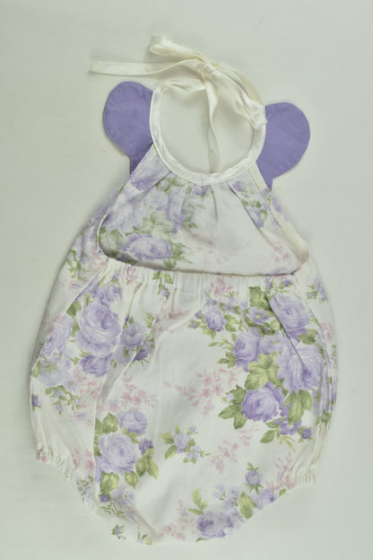 BeanieBoo Size 0 Floral Romper