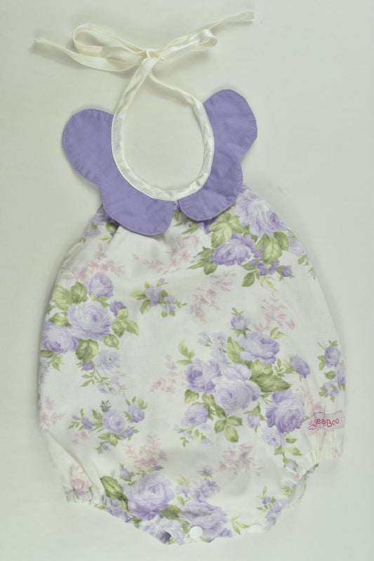 BeanieBoo Size 0 Floral Romper