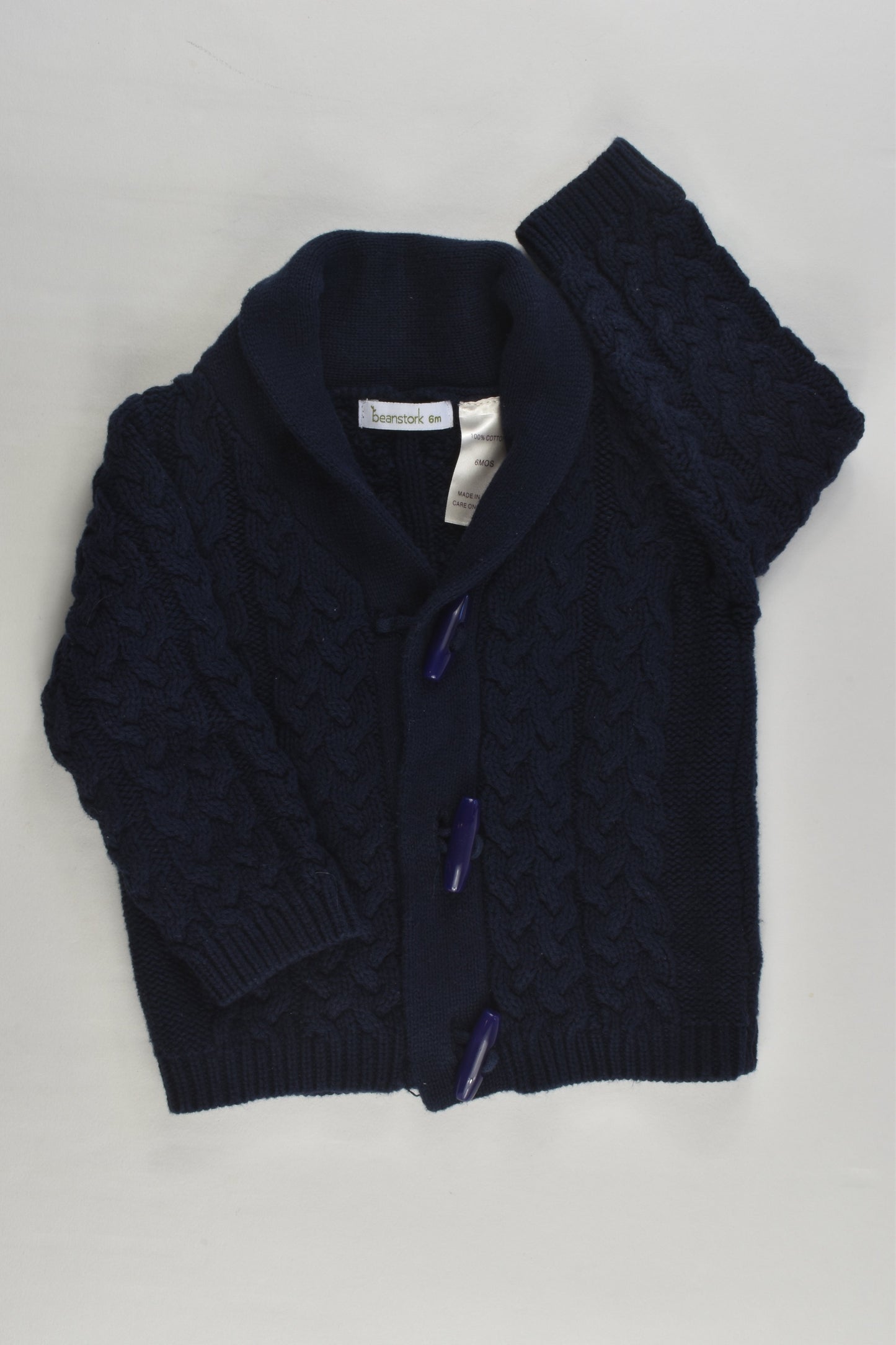Beanstork Size 00 (6 months) Knit Cardigan