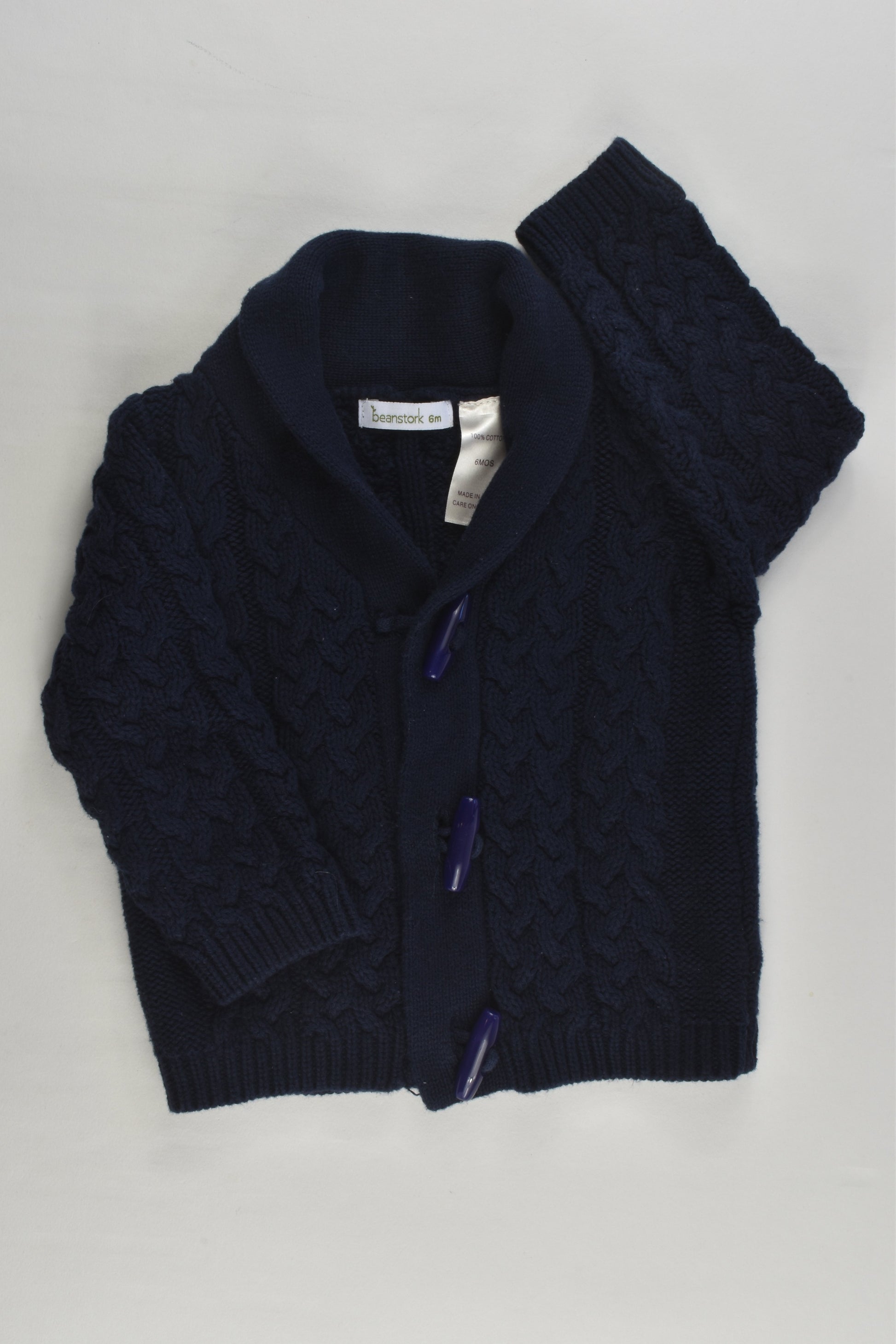 Beanstork Size 00 (6 months) Knit Cardigan