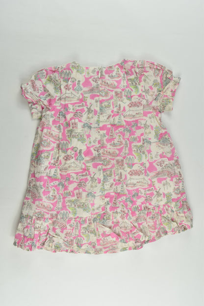 Bébé by Minihaha Size 0 (9 months) Seaside Lined Dress