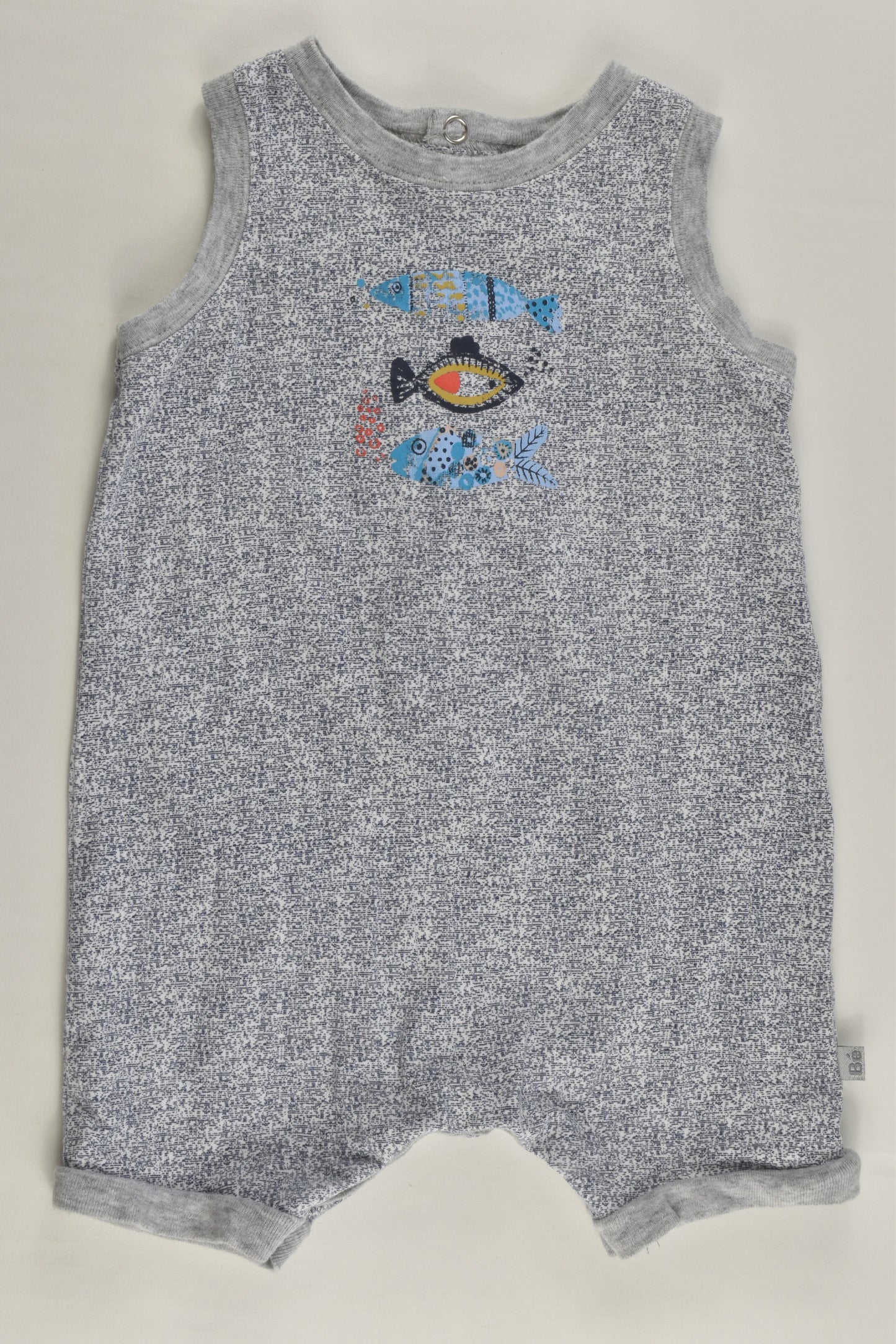 Bébé by Minihaha Size 00 (3-6 months) Short Fish Romper