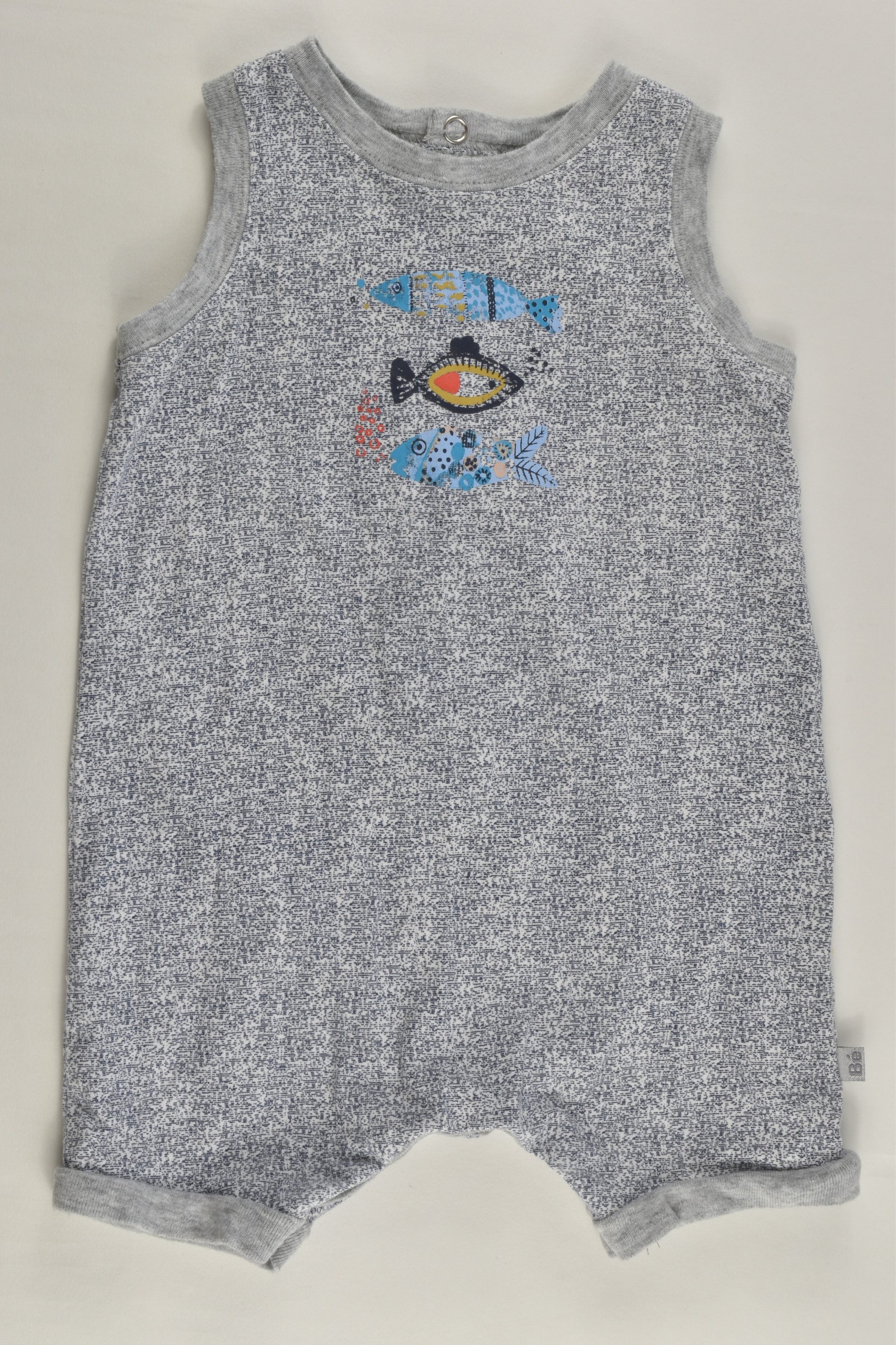 Bébé by Minihaha Size 00 (3-6 months) Short Fish Romper