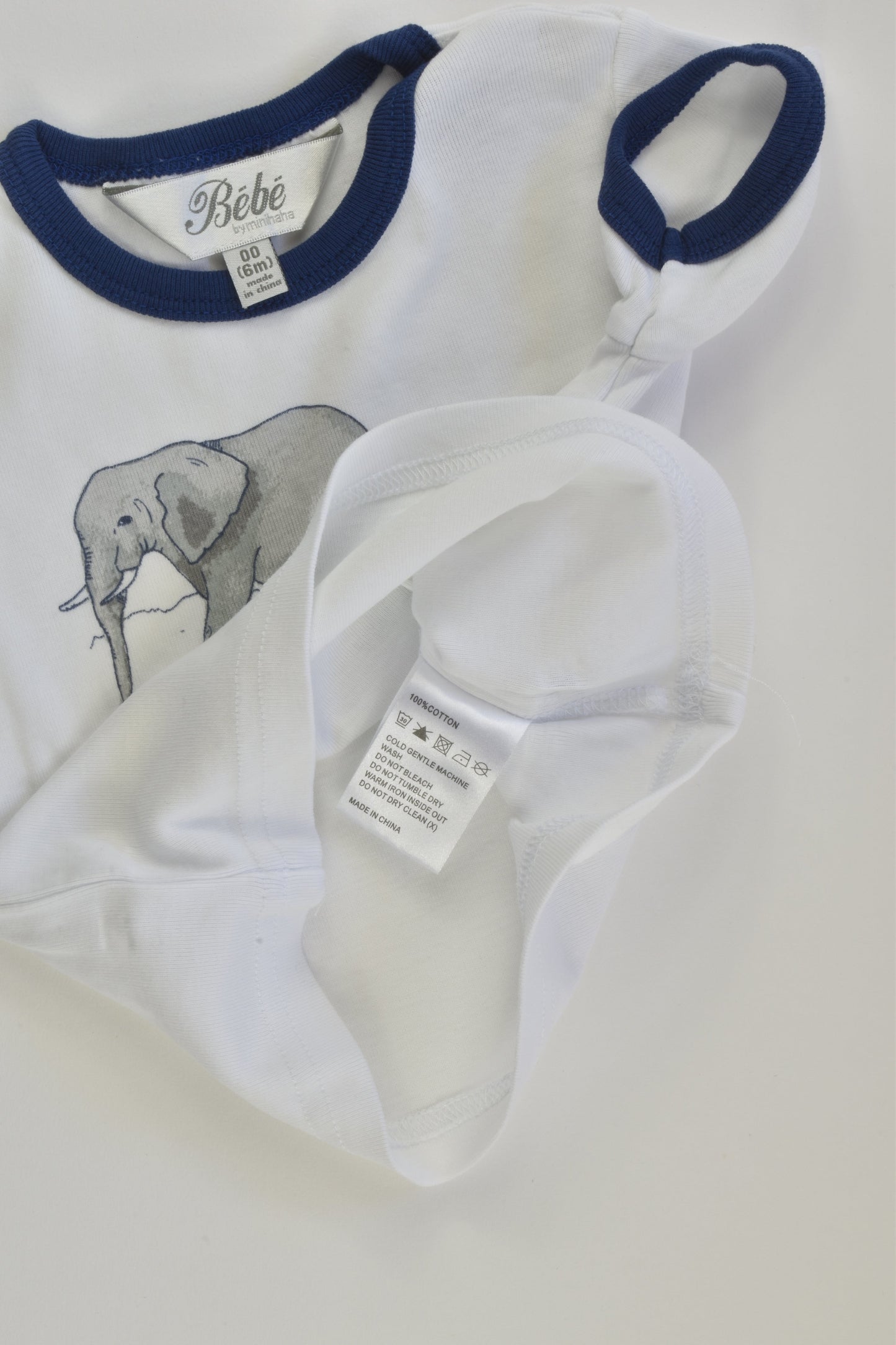 Bébé by Minihaha Size 00 Elephant T-shirt