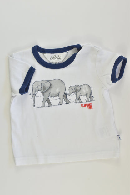 Bébé by Minihaha Size 00 Elephant T-shirt