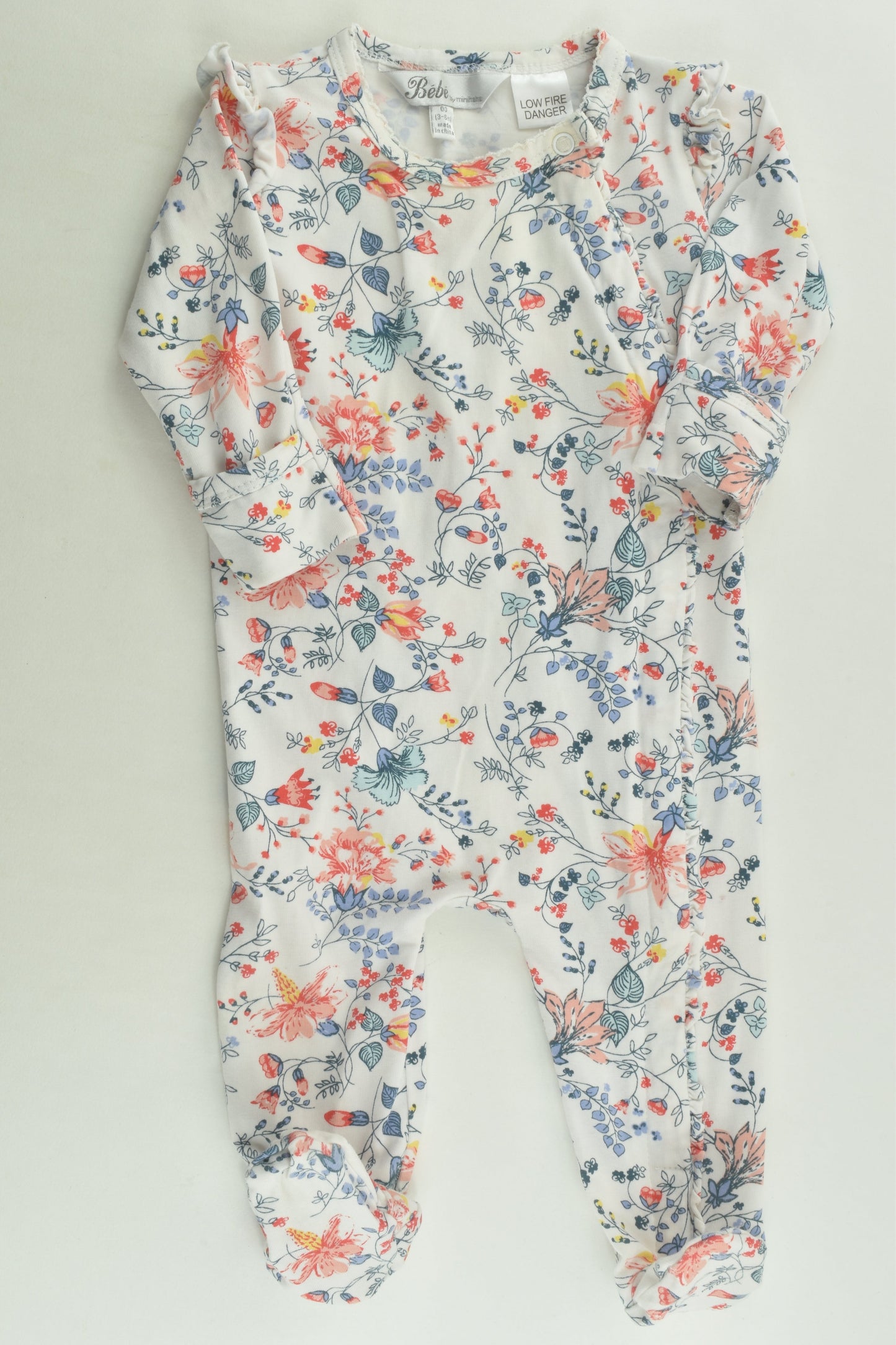 Bébé by Minihaha Size 00 Floral Romper