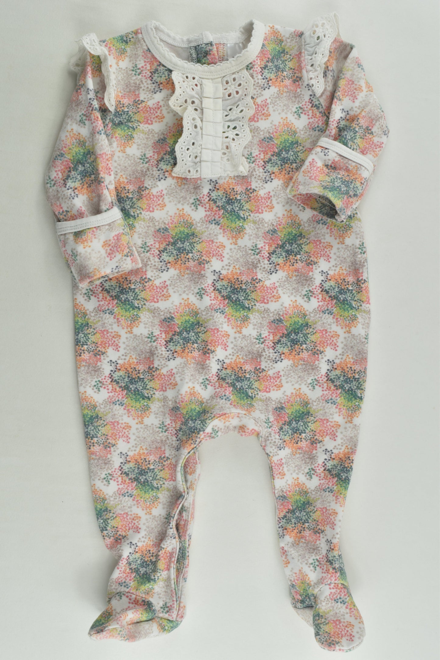 Bébé by Minihaha Size 000 Footed Romper