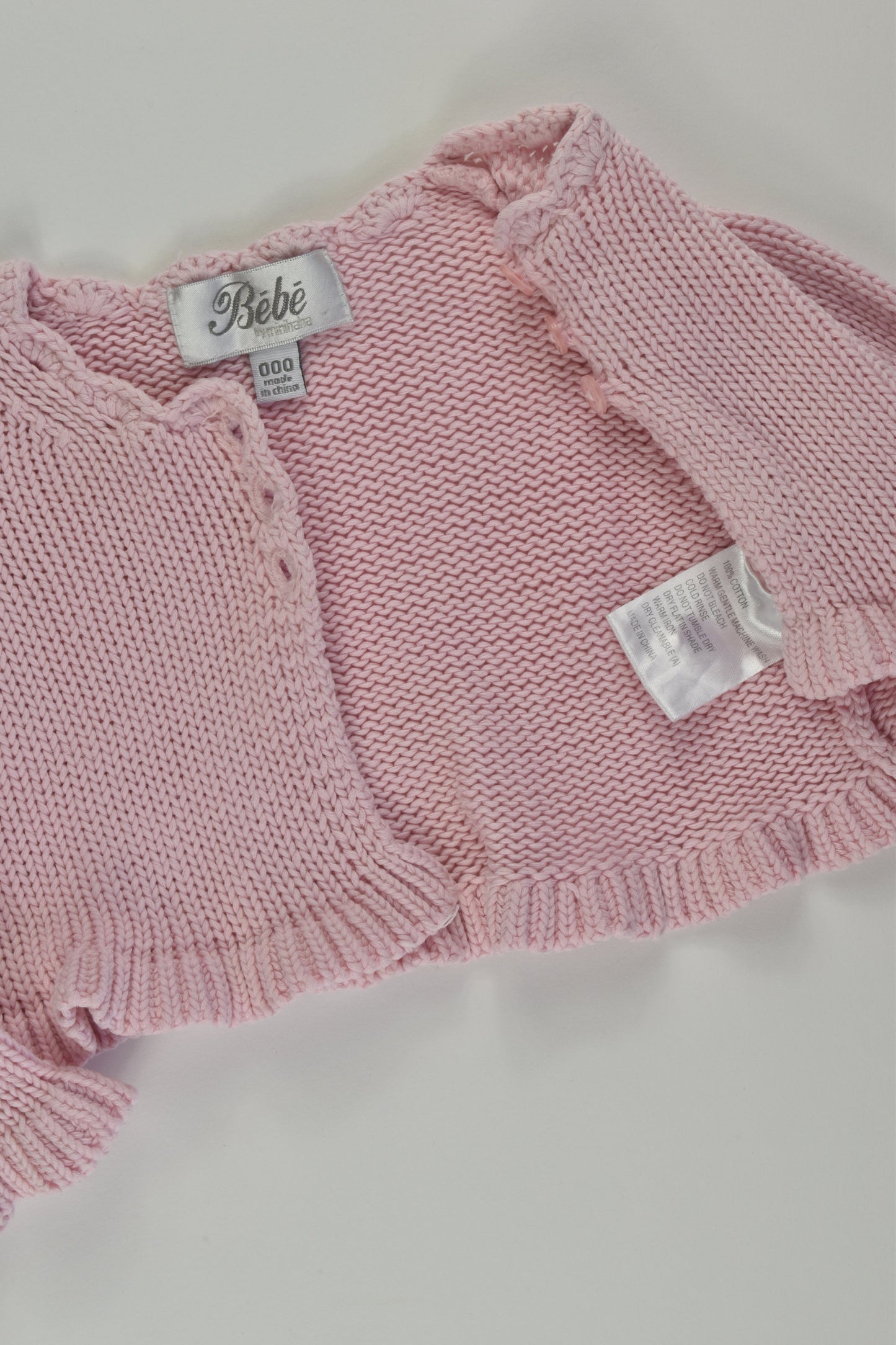 Bébé by Minihaha Size 000 Knit Cardigan