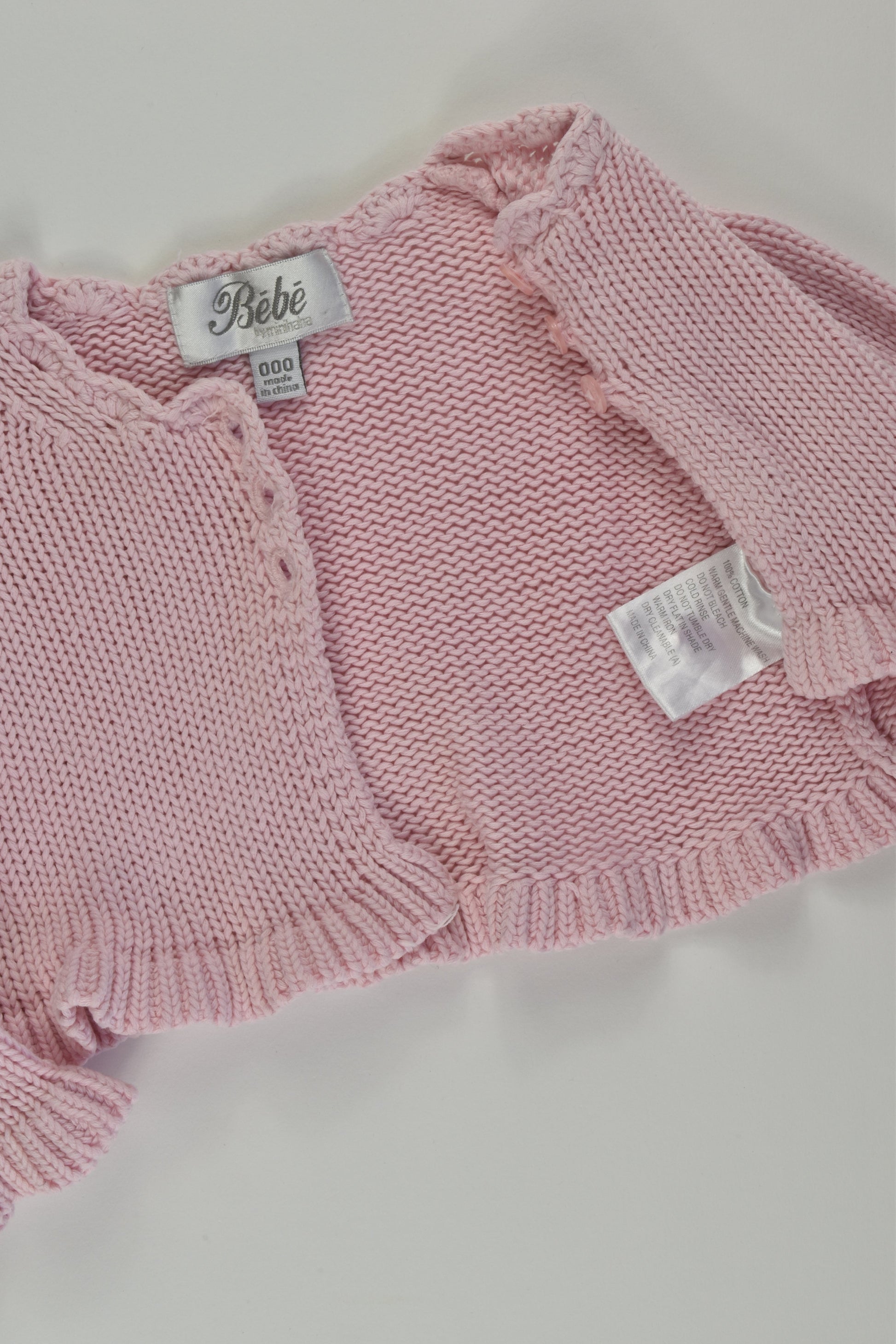 Bébé by Minihaha Size 000 Knit Cardigan