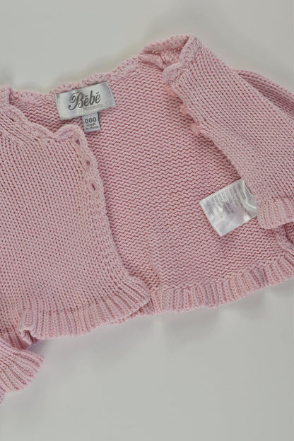 Bébé by Minihaha Size 000 Knit Cardigan