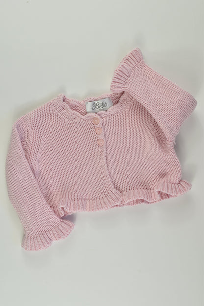 Bébé by Minihaha Size 000 Knit Cardigan