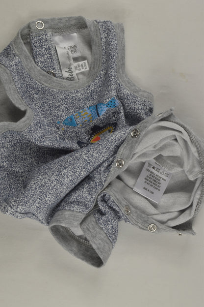 Bébé by Minihaha Size 000 Short Romper