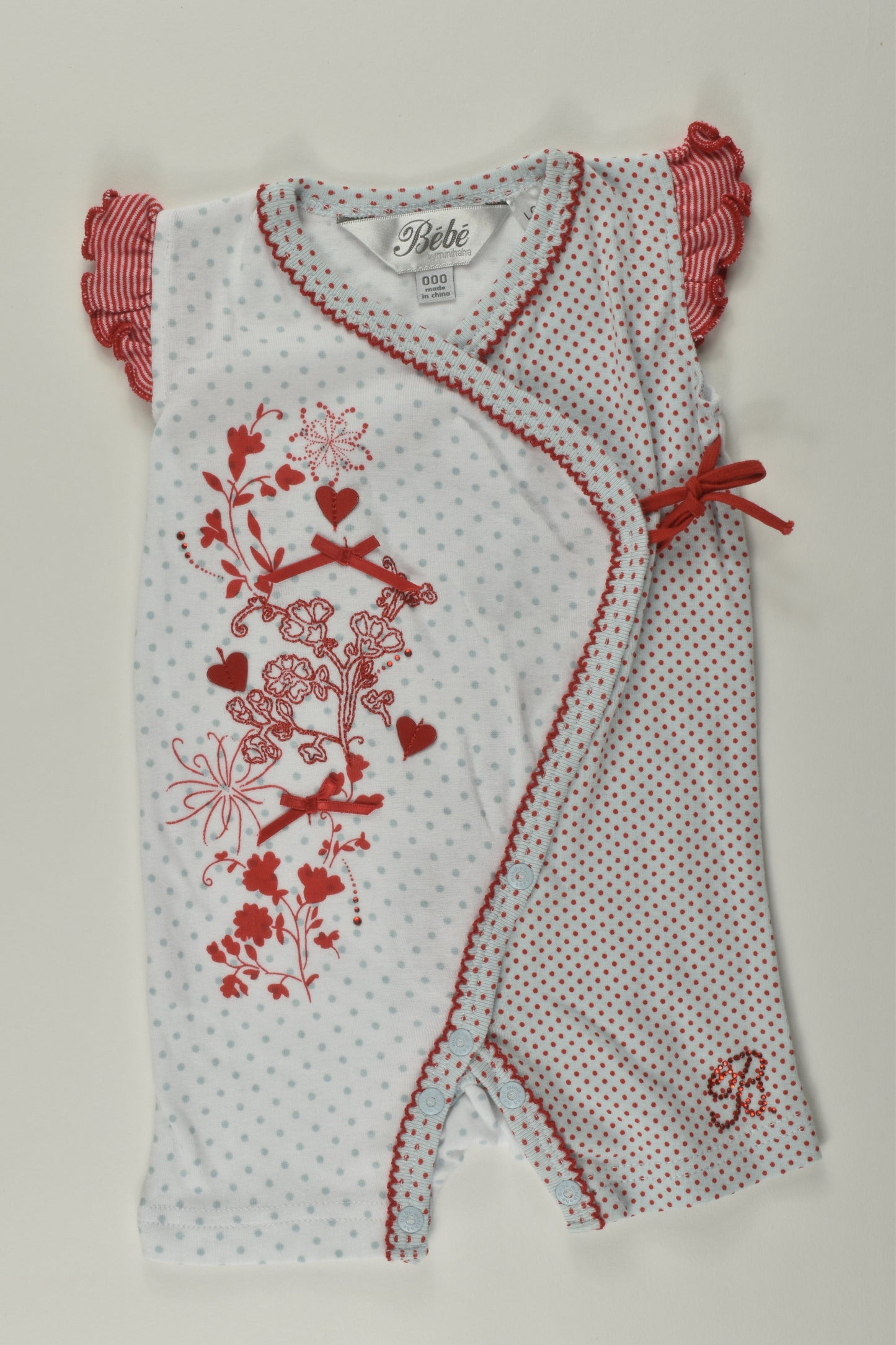 Bébé by Minihaha Size 000 Short Romper