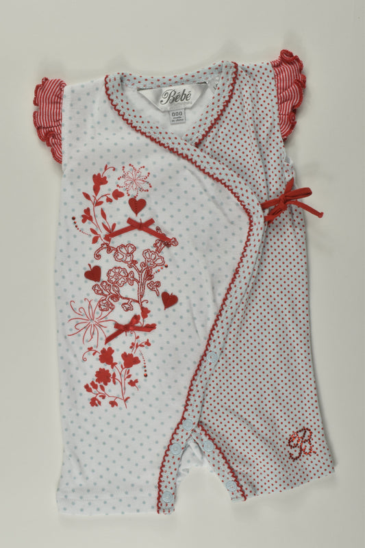 Bébé by Minihaha Size 000 Short Romper