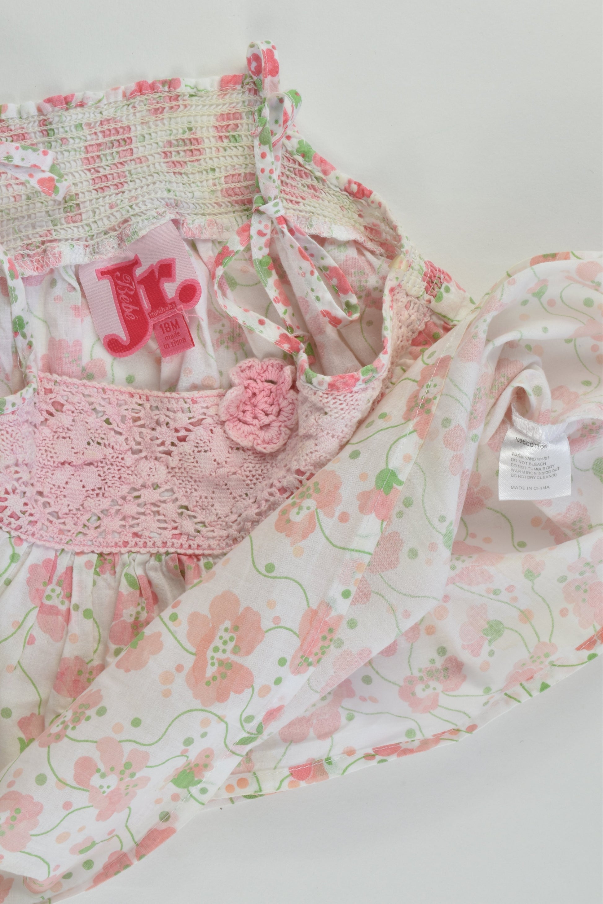 Bébé by Minihaha Size 1 (18 months) Floral Blouse
