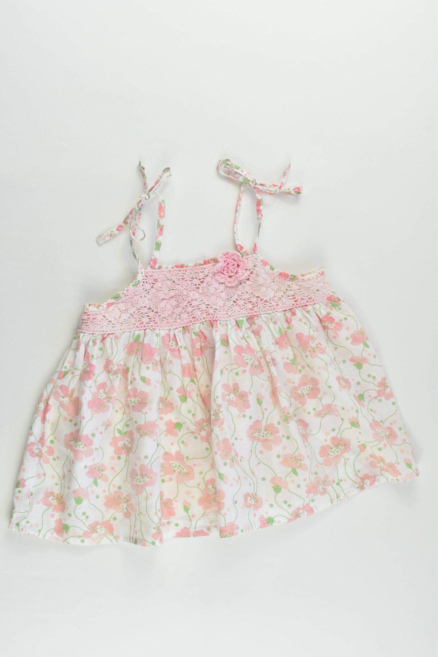 Bébé by Minihaha Size 1 (18 months) Floral Blouse