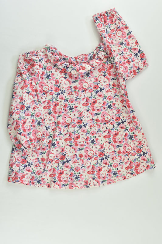 Bébé by Minihaha Size 1 (18 months) Floral Blouse