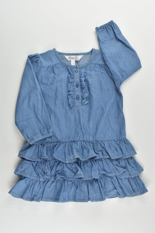 Bébé by Minihaha Size 1 (9-12 months) Lightweight Denim Dress