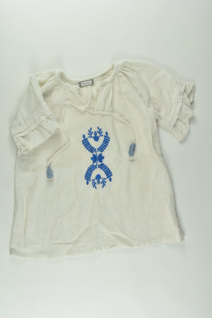 BebeZoo Size 5 Embroidery Blouse