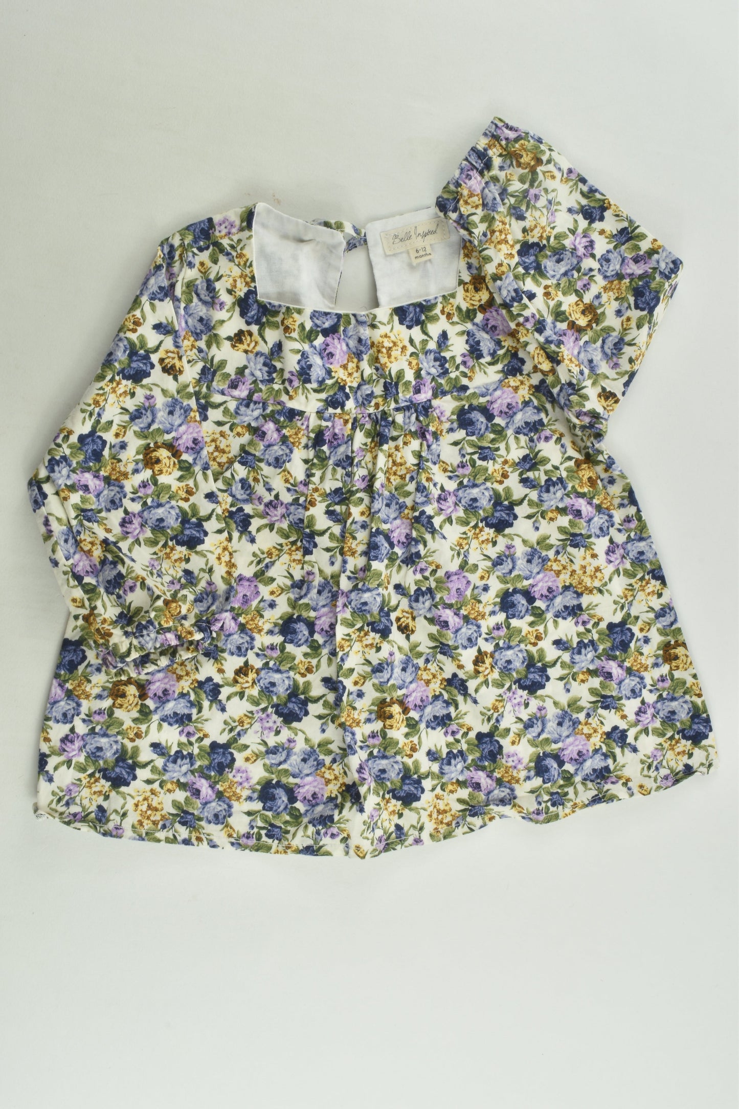 Belle Inspired Size 0 Floral Blouse