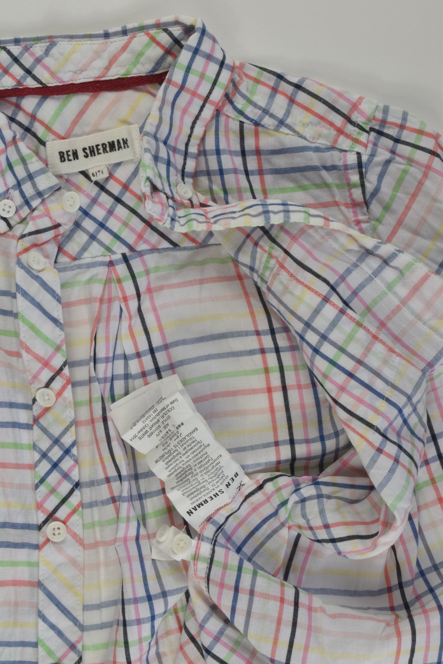 Ben Sherman Size 6/7 Shirt