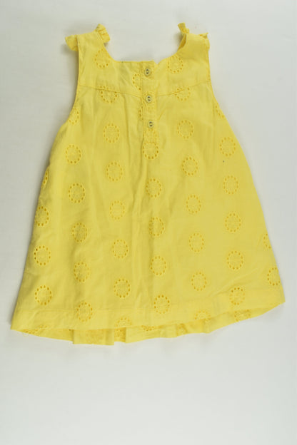 Benetton Size 1 Lined Lace Dress