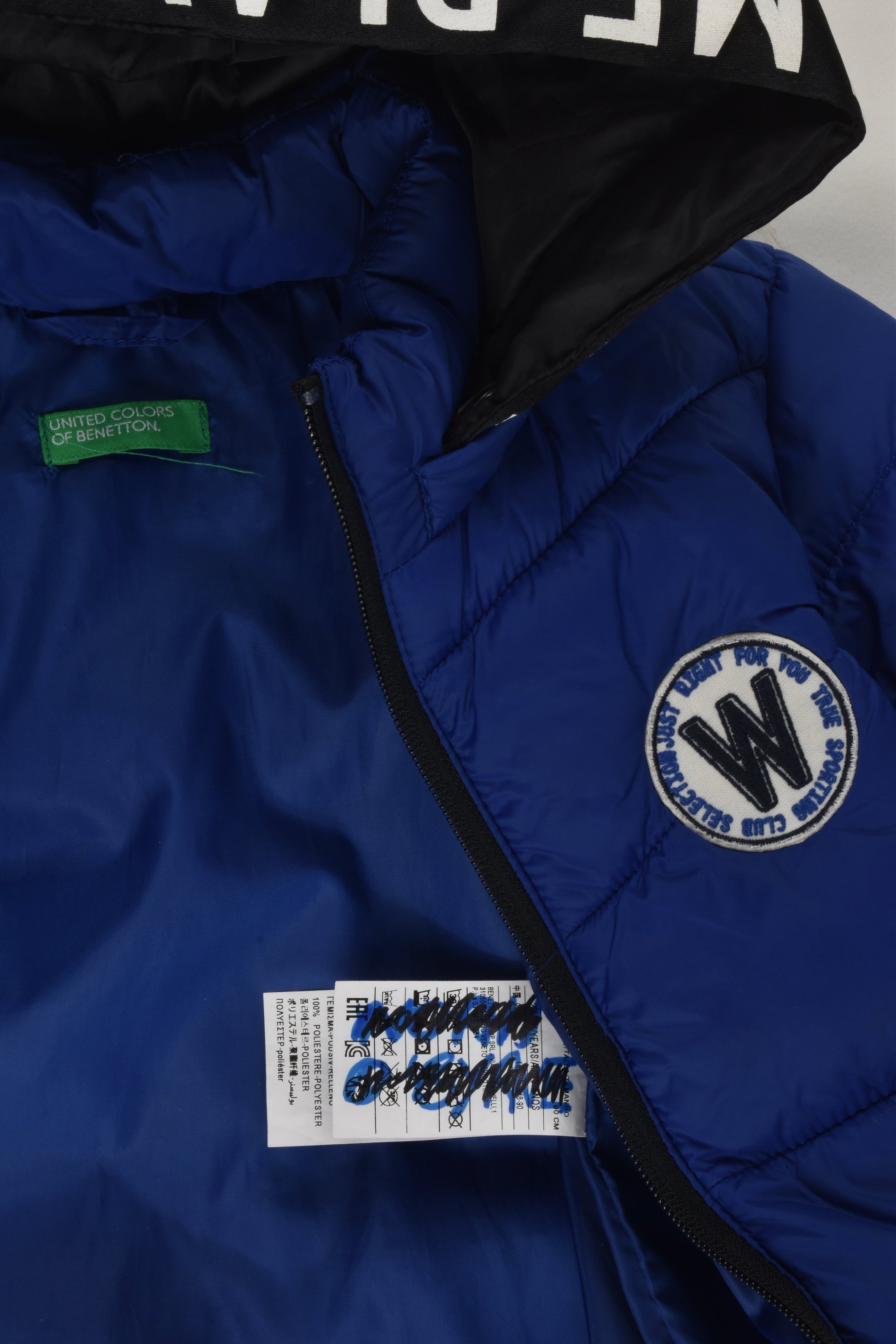 Benetton Size 2 Puffer Jacket