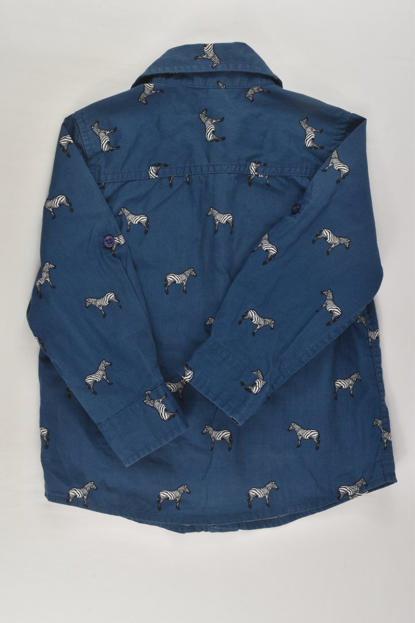 Benetton Size 2 Zebra Shirt