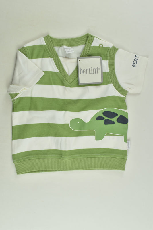Bertini Size 1 Tortoise T-shirt