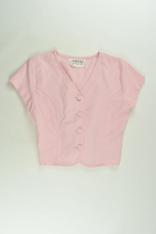 Bertoli by Elizabeth Anne Size approx 10 Vintage Shirt