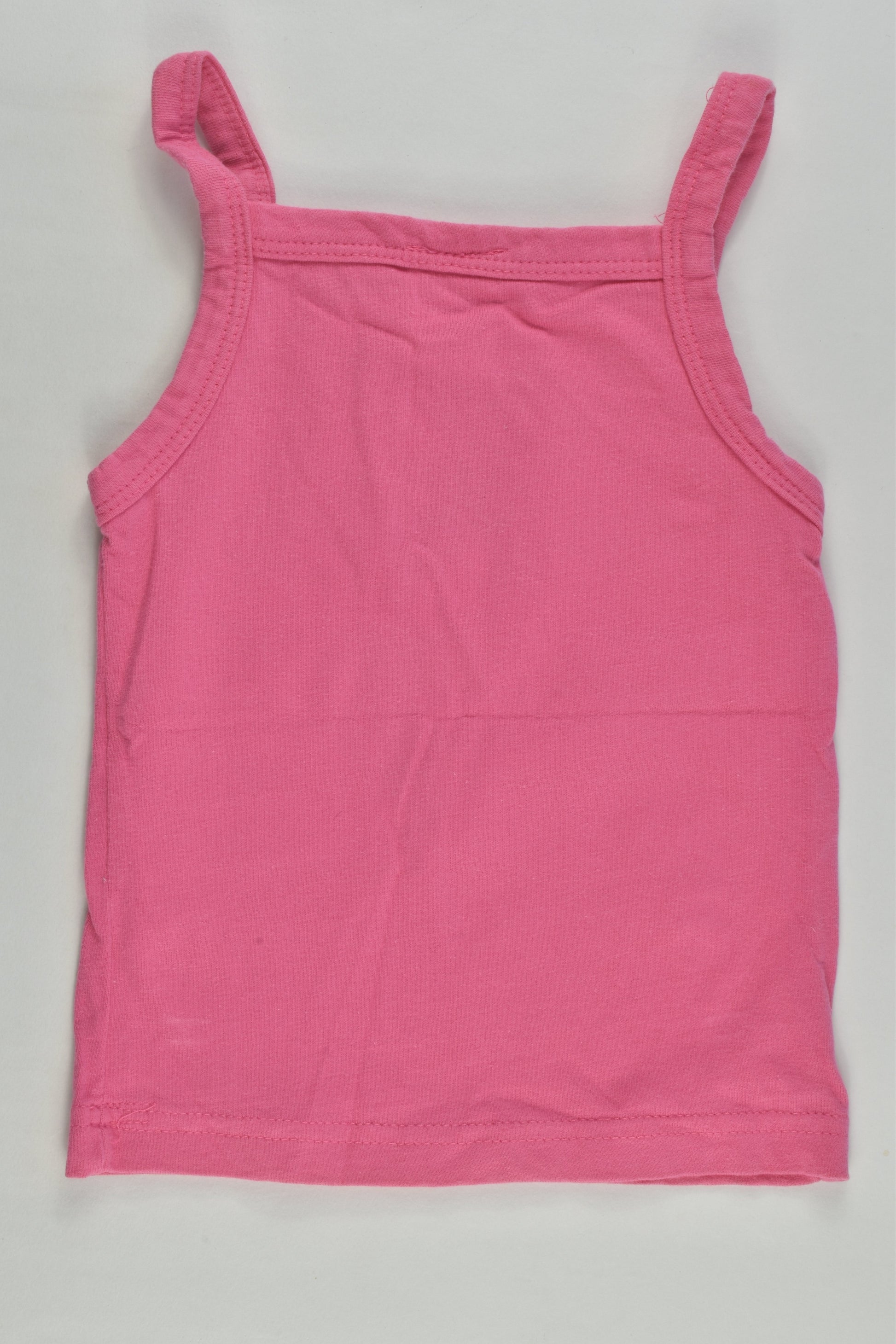 Big Softies Size 1 Pink 'Baby Flowers' Tank Top