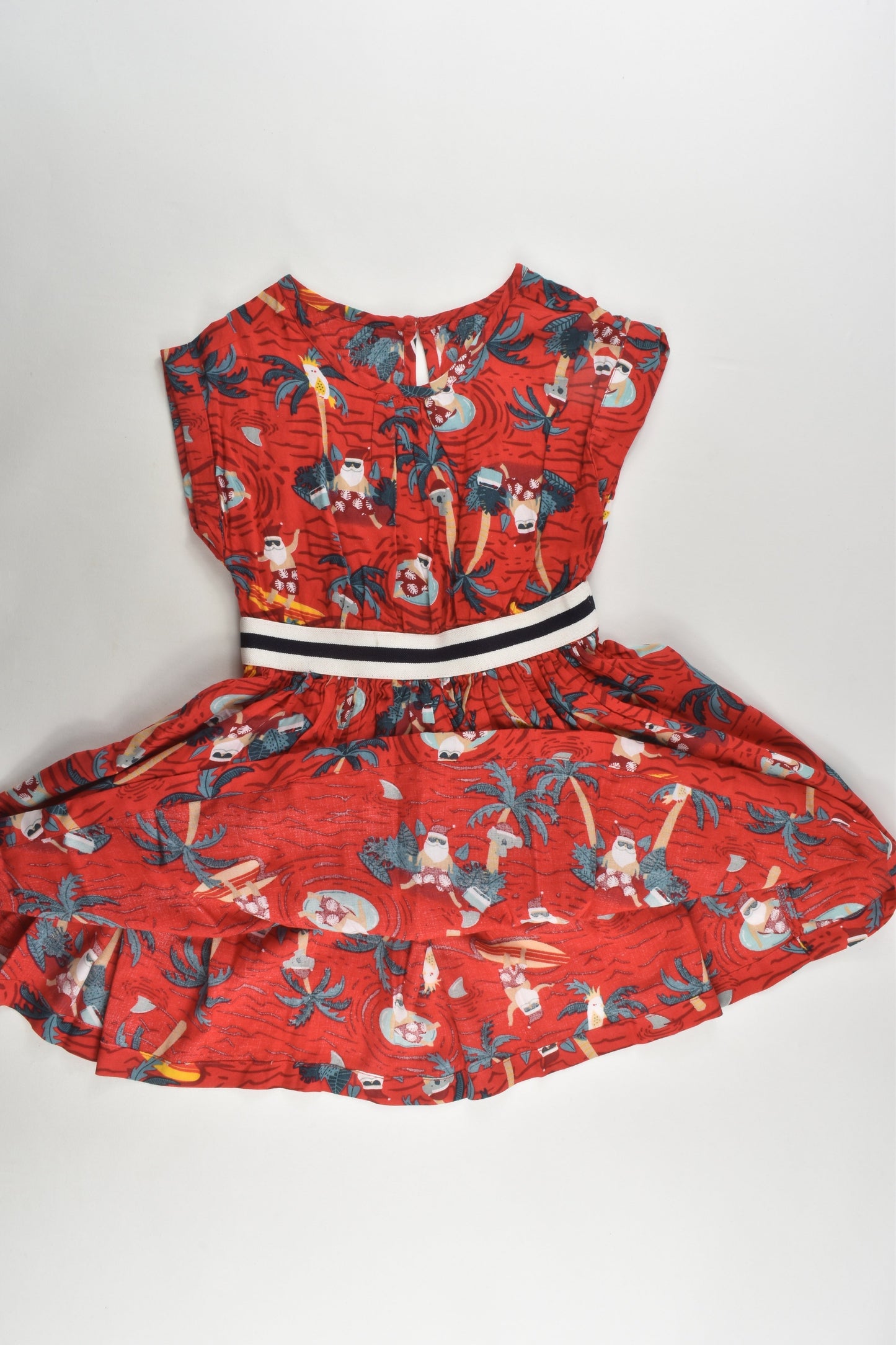 Big W Size 3 Viscose Christmas Dress