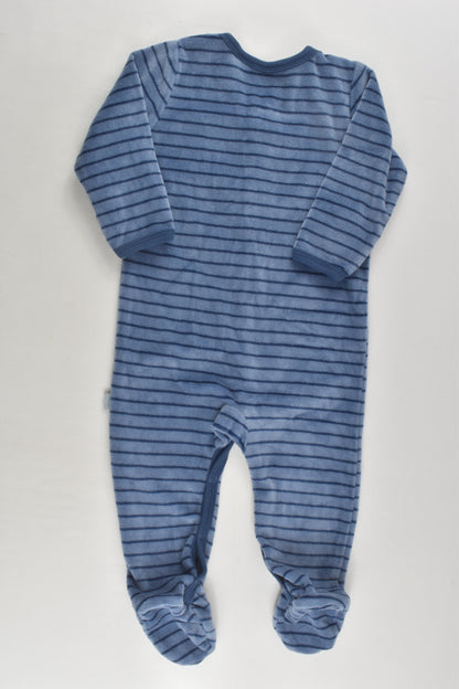 Bilbi Size 00 Footed Velour Romper