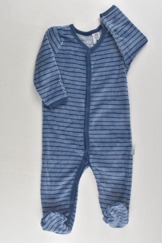 Bilbi Size 00 Footed Velour Romper