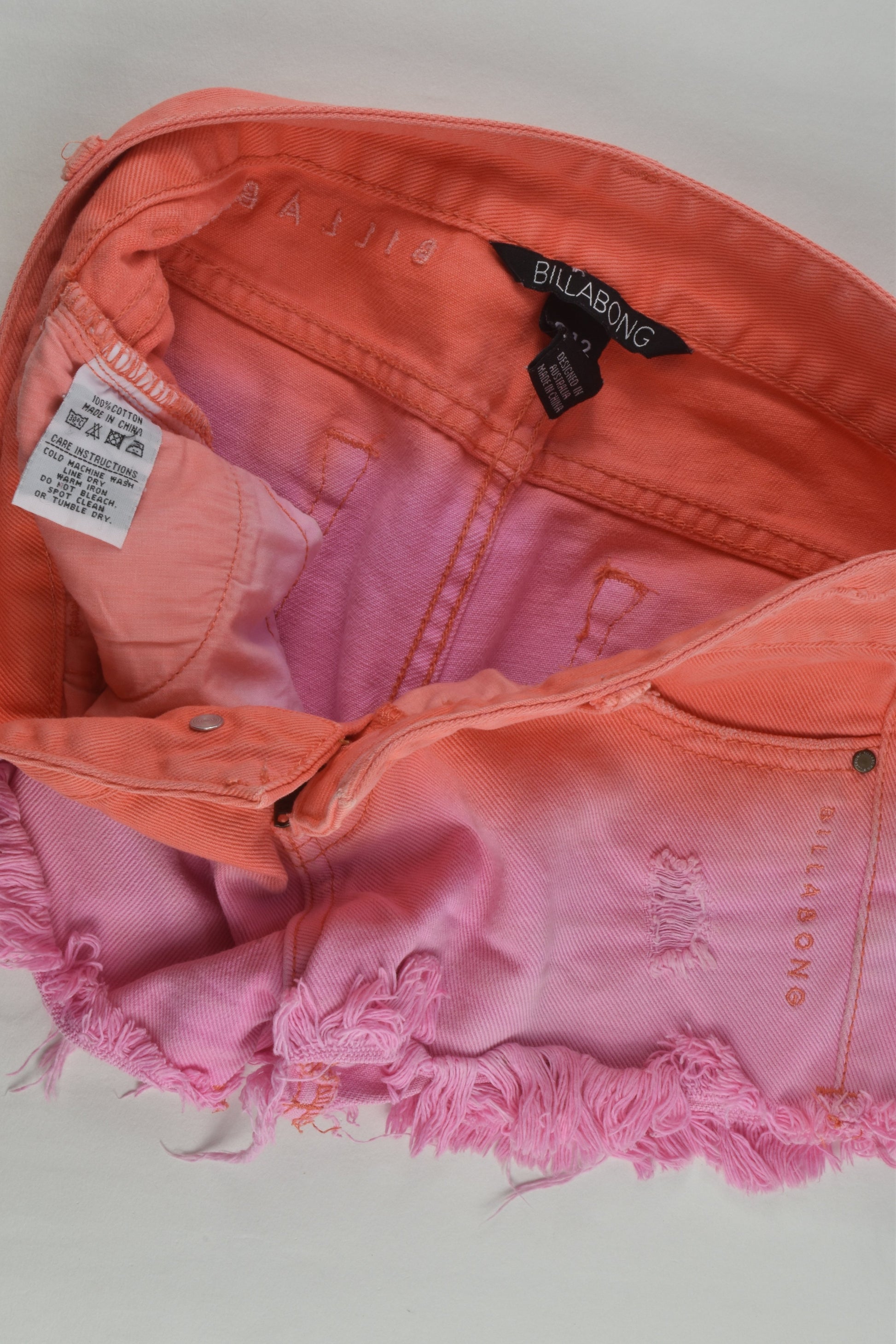 Billabong Size 12 Denim Shorts