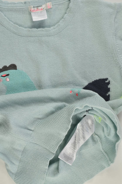 Billie Blush Size 5-6 (114 cm) Hen Knit Jumper