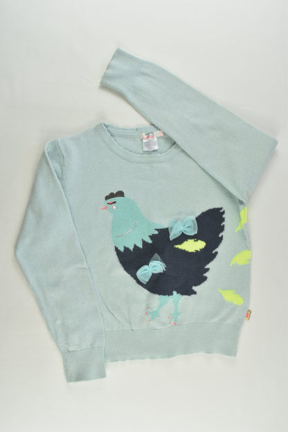 Billie Blush Size 5-6 (114 cm) Hen Knit Jumper