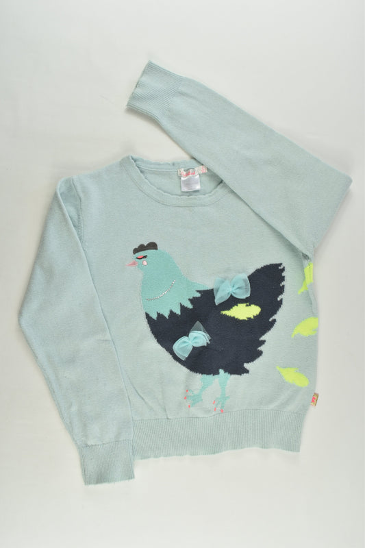 Billie Blush Size 5-6 (114 cm) Hen Knit Jumper