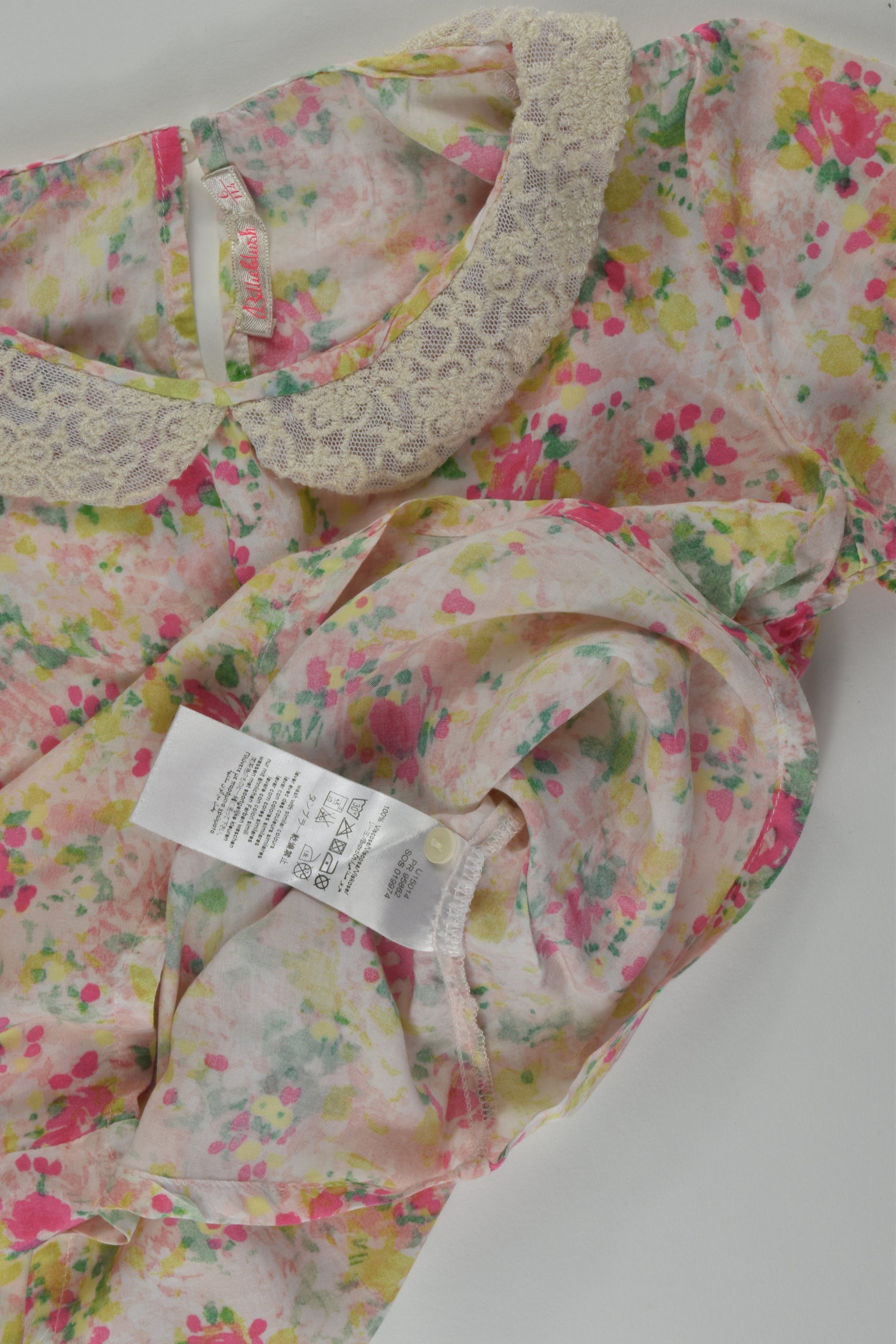 Billieblush Size 6 (114 cm) Floral Blouse