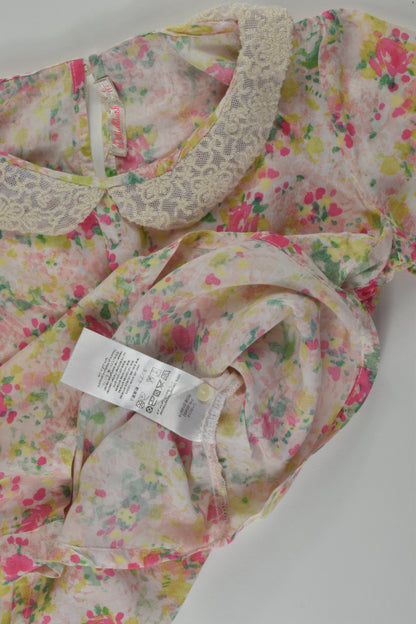 Billieblush Size 6 (114 cm) Floral Blouse