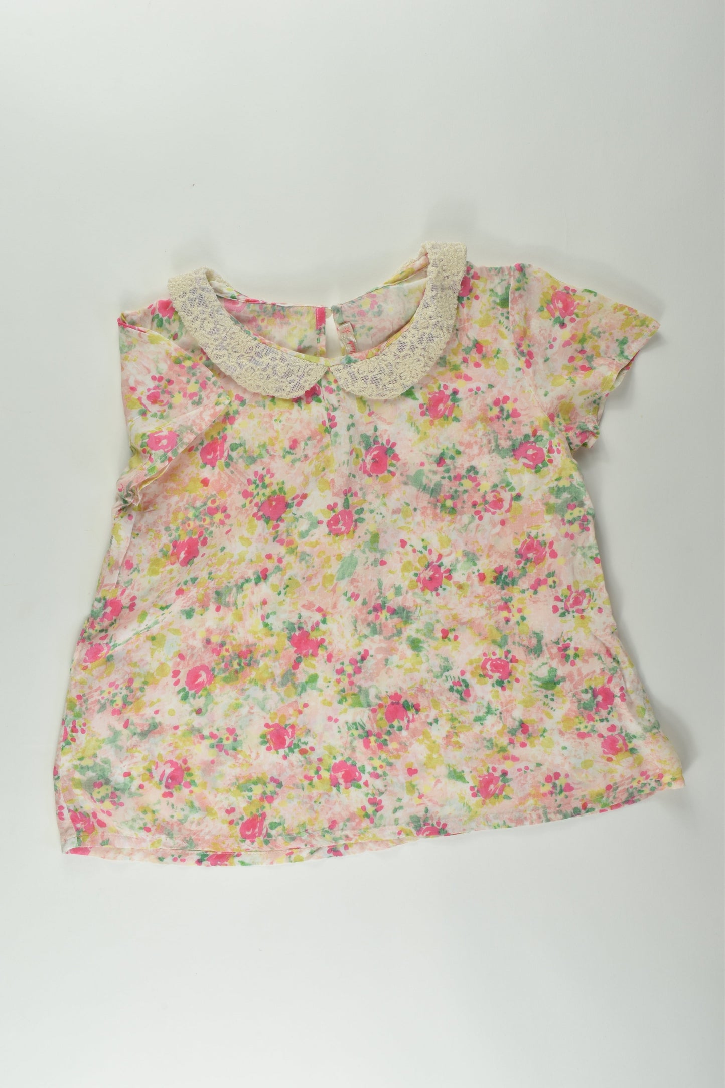 Billieblush Size 6 (114 cm) Floral Blouse