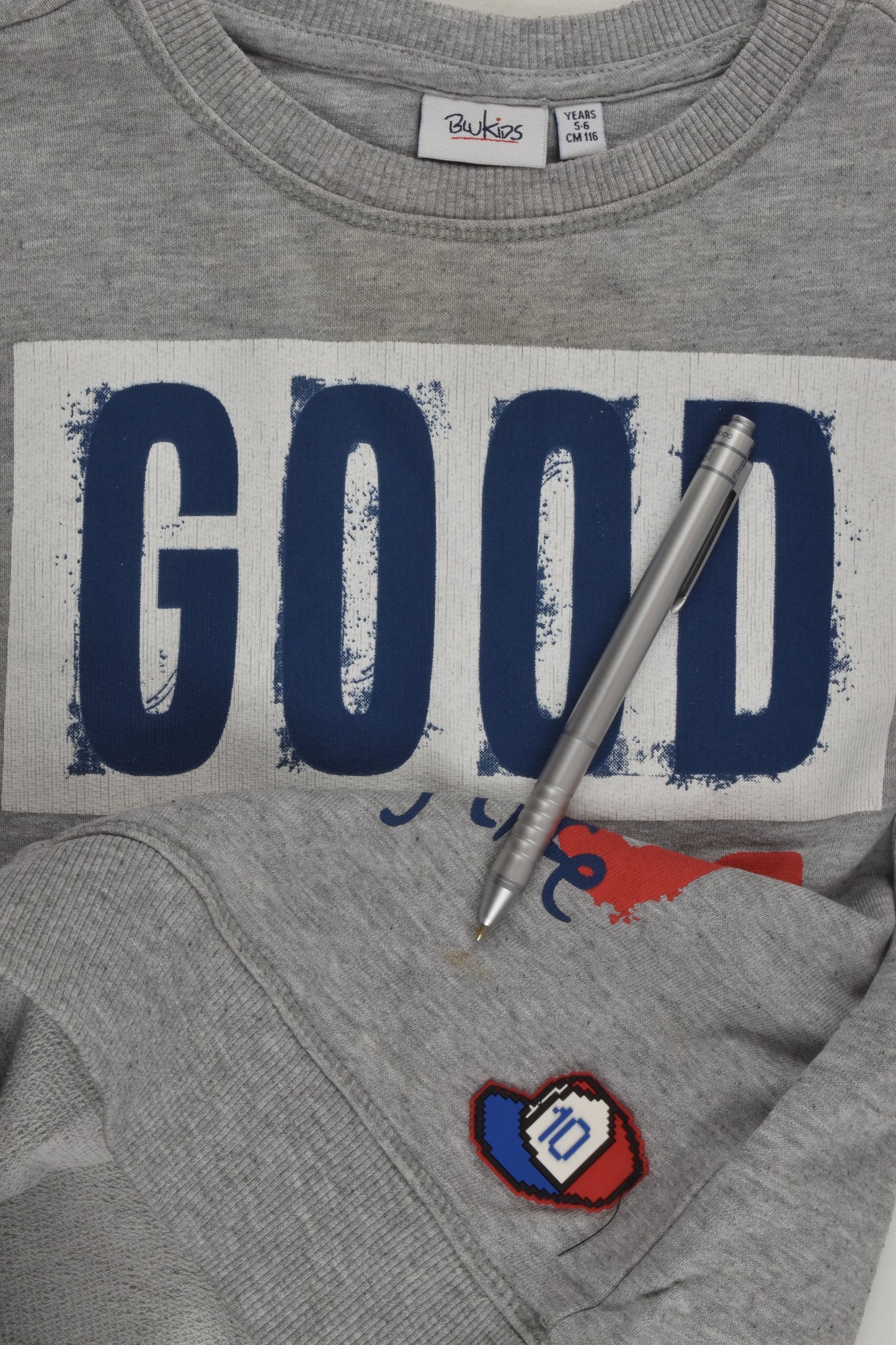 BluKids Size 5-6 'Good Vibes, Easy Life' Sweater