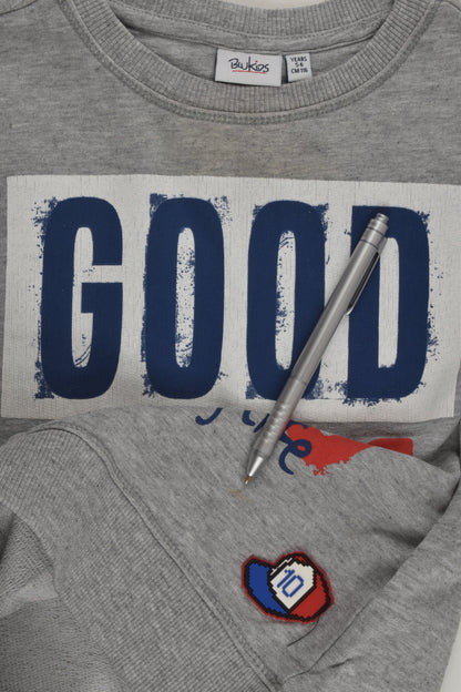 BluKids Size 5-6 'Good Vibes, Easy Life' Sweater