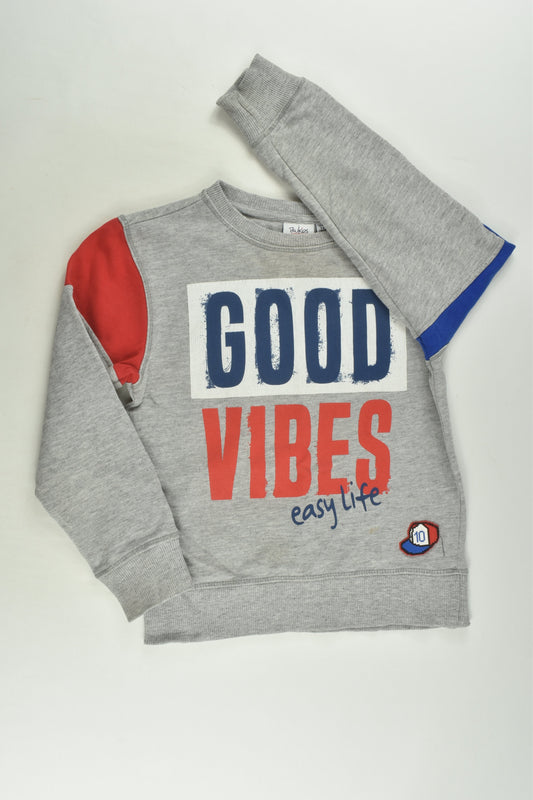 BluKids Size 5-6 'Good Vibes, Easy Life' Sweater