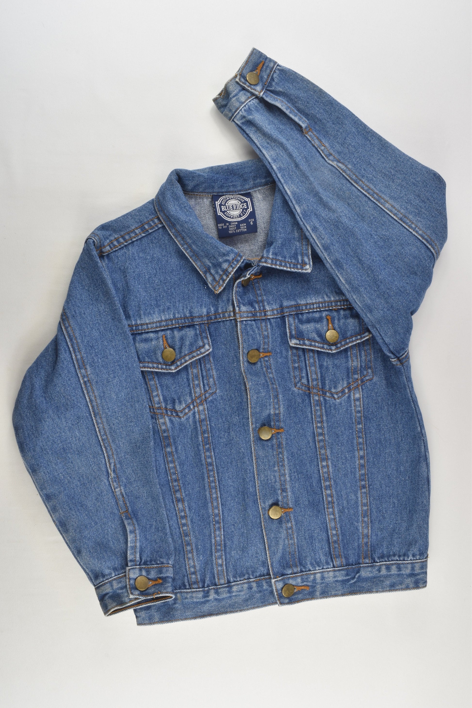 Blue Ridge Size 6 Denim Jacket